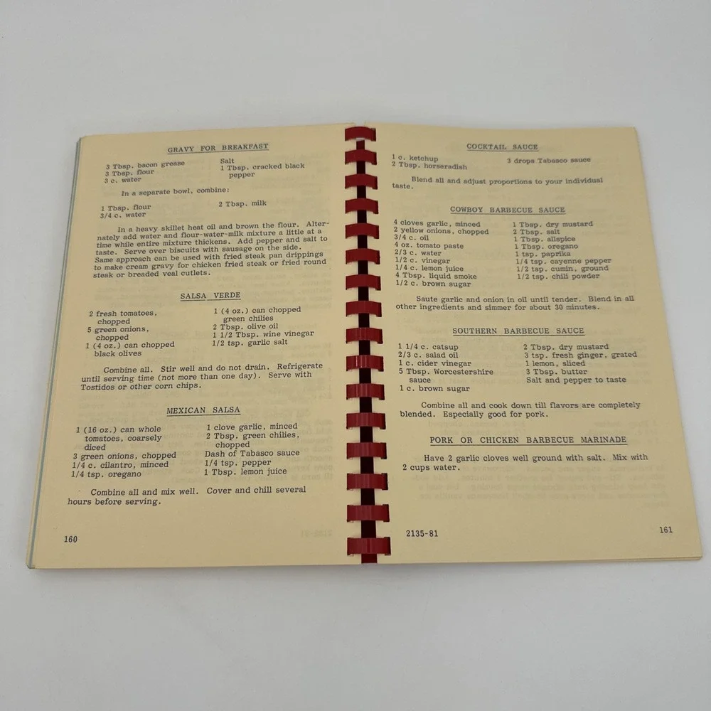 Texas Cookin Sesquicentennial Edition 1836-1986 Signed Barry Smotherman Cookbook